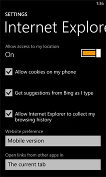 Windows Phone Facebook Desktop Version