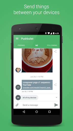 Pushbullet App