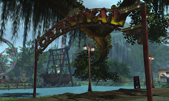 Aero Pines Park Carnival Second Life