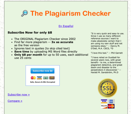 Plagiarism-checker-dustball