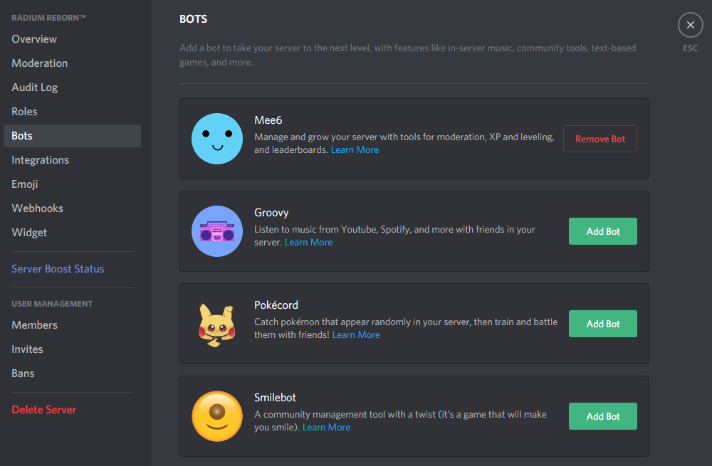 How To Add Bots To Your Discord Server - how to add bots in a discord server