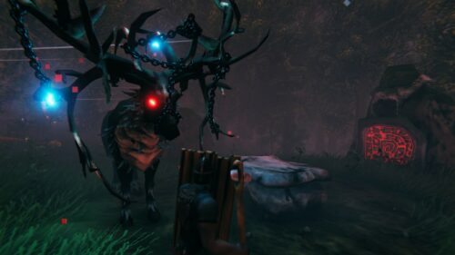 First Valheim boss - Eikthyr
