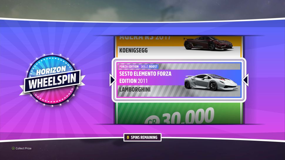 Forza Horizon 5 Tip #6- Wheelspins Rewards