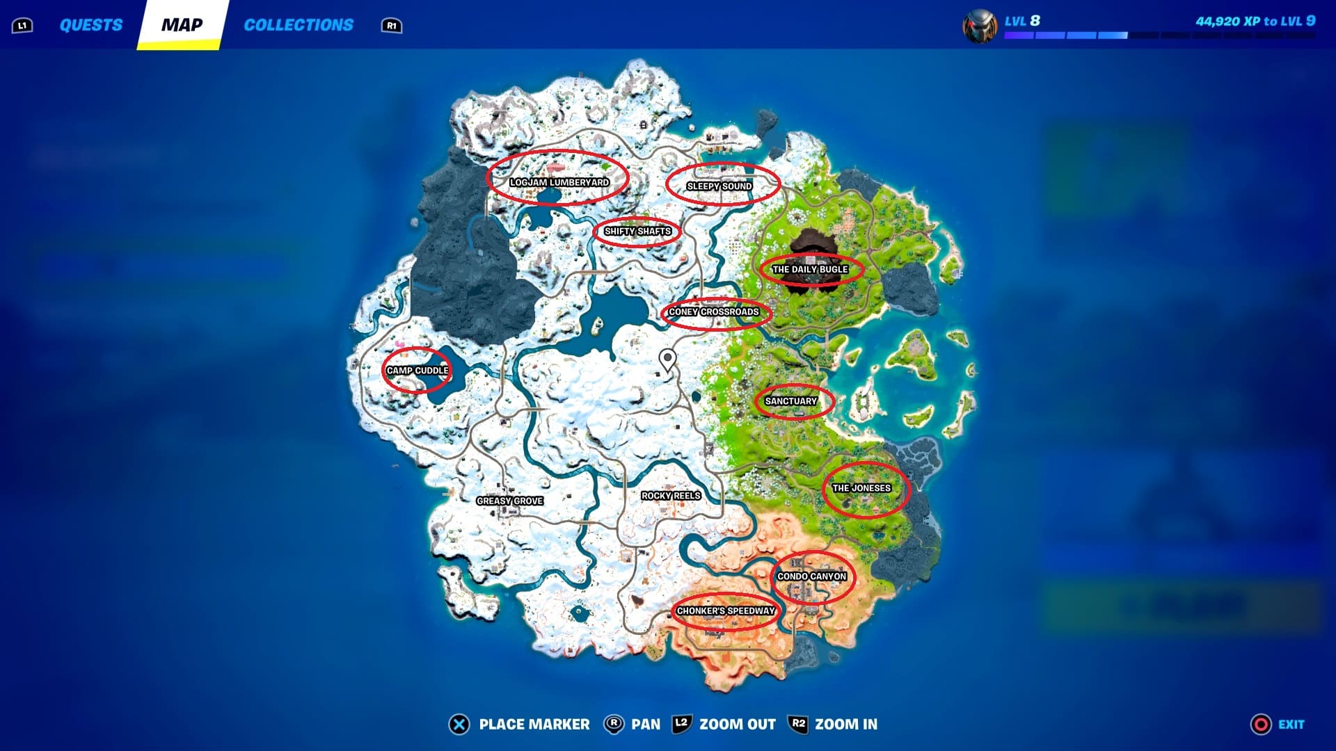 Fornite Quests- Shanta
