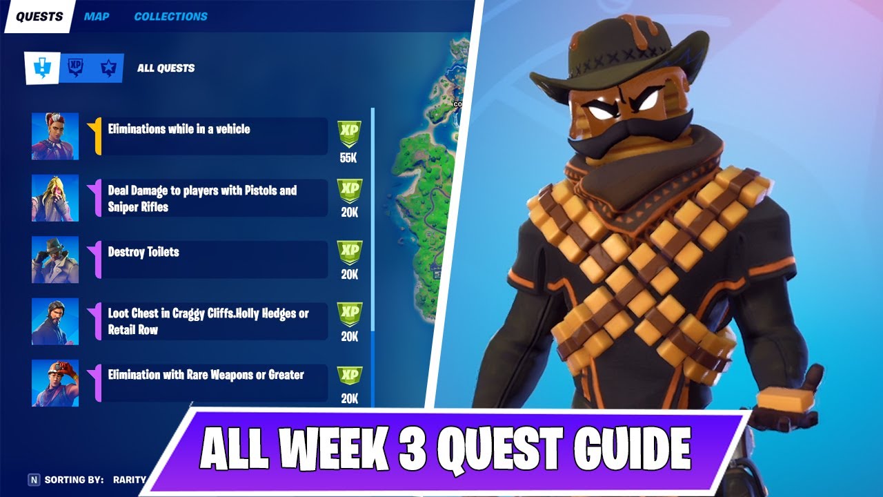 Fortnite Quests Week 3 