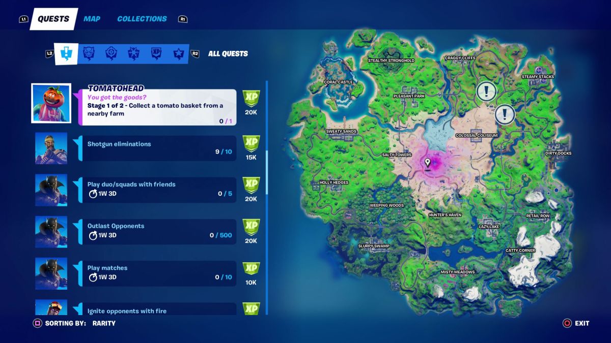Fortnite Quests Week 4