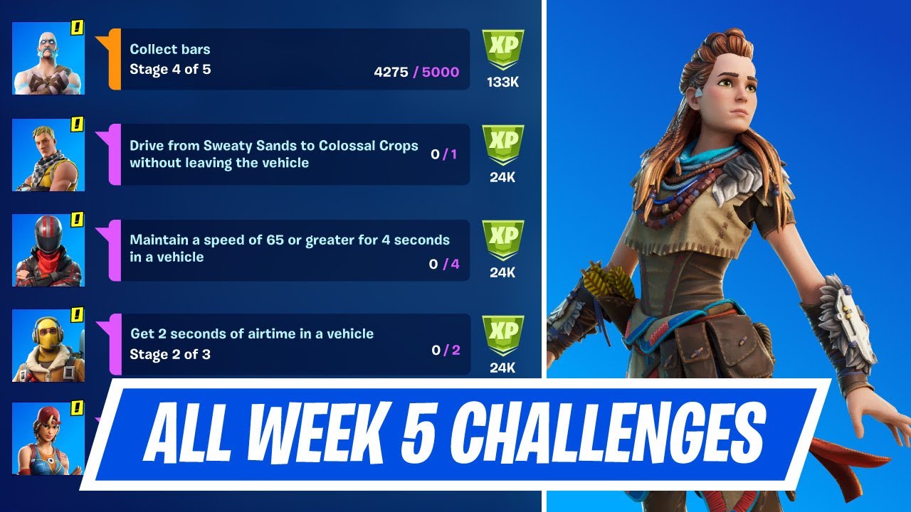 Fortnite Quests Week 5 