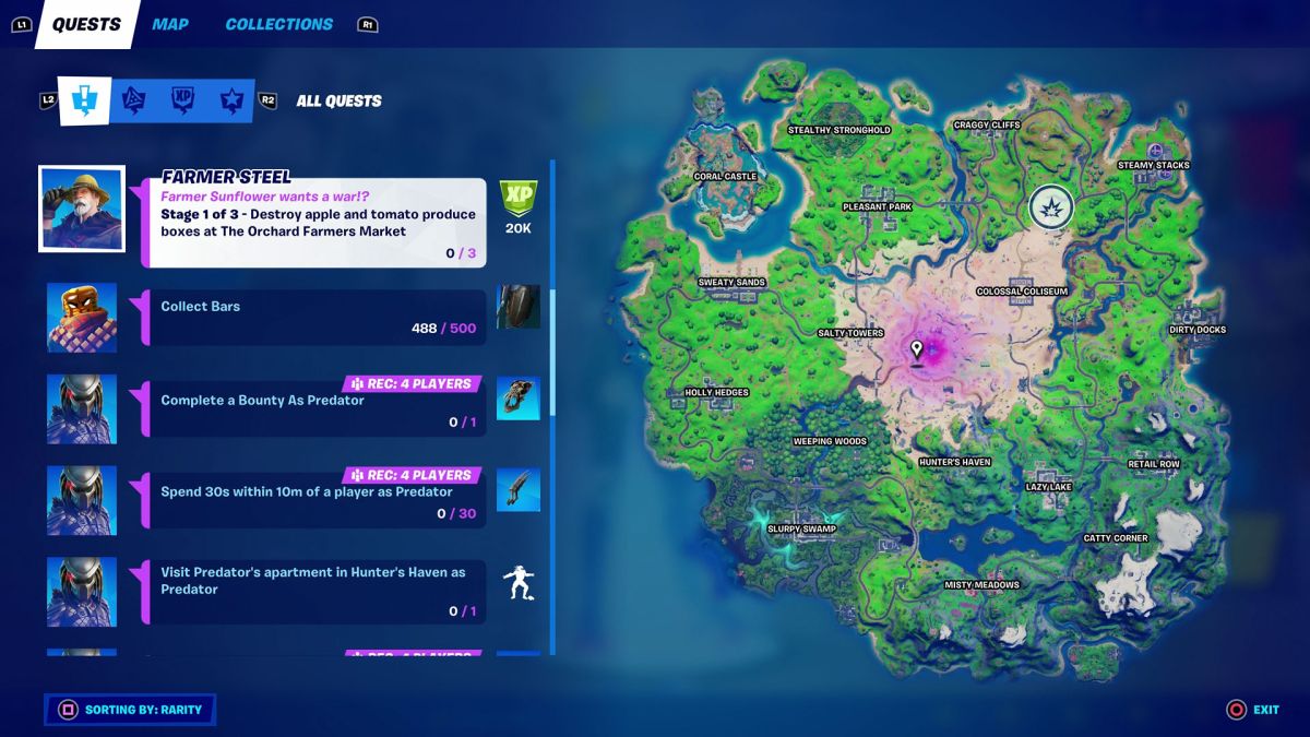 Fortnite Quests Week 8