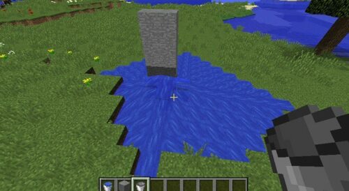 How to remove water in Minecraft?