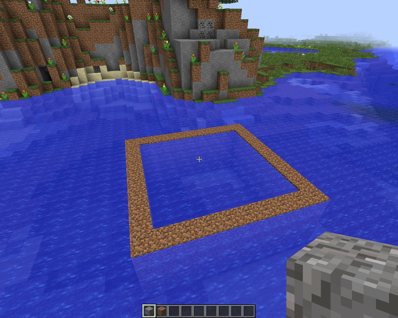 How to remove water in Minecraft?