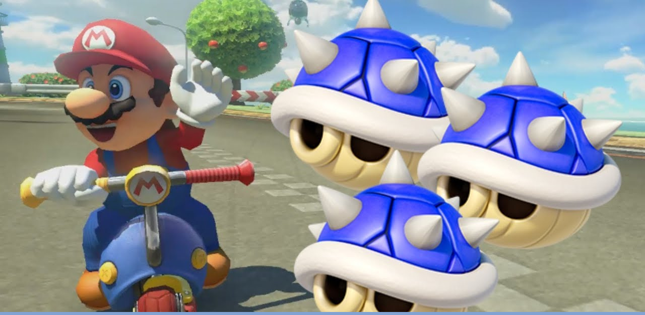 Avoid Blue Shells in Mario Kart 8 Deluxe