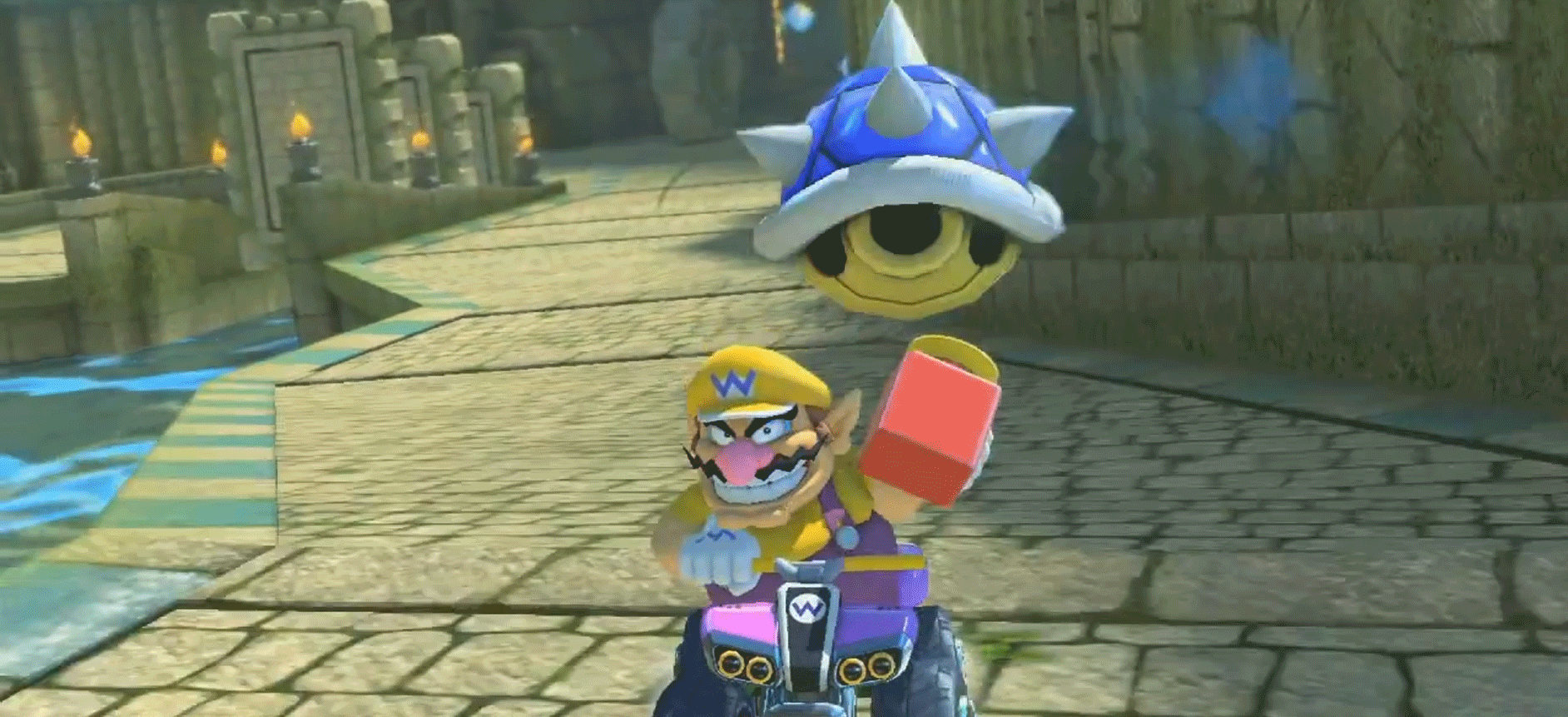 Method #1- Avoid Blue Shells by using Super Horns in Mario Kart 8
