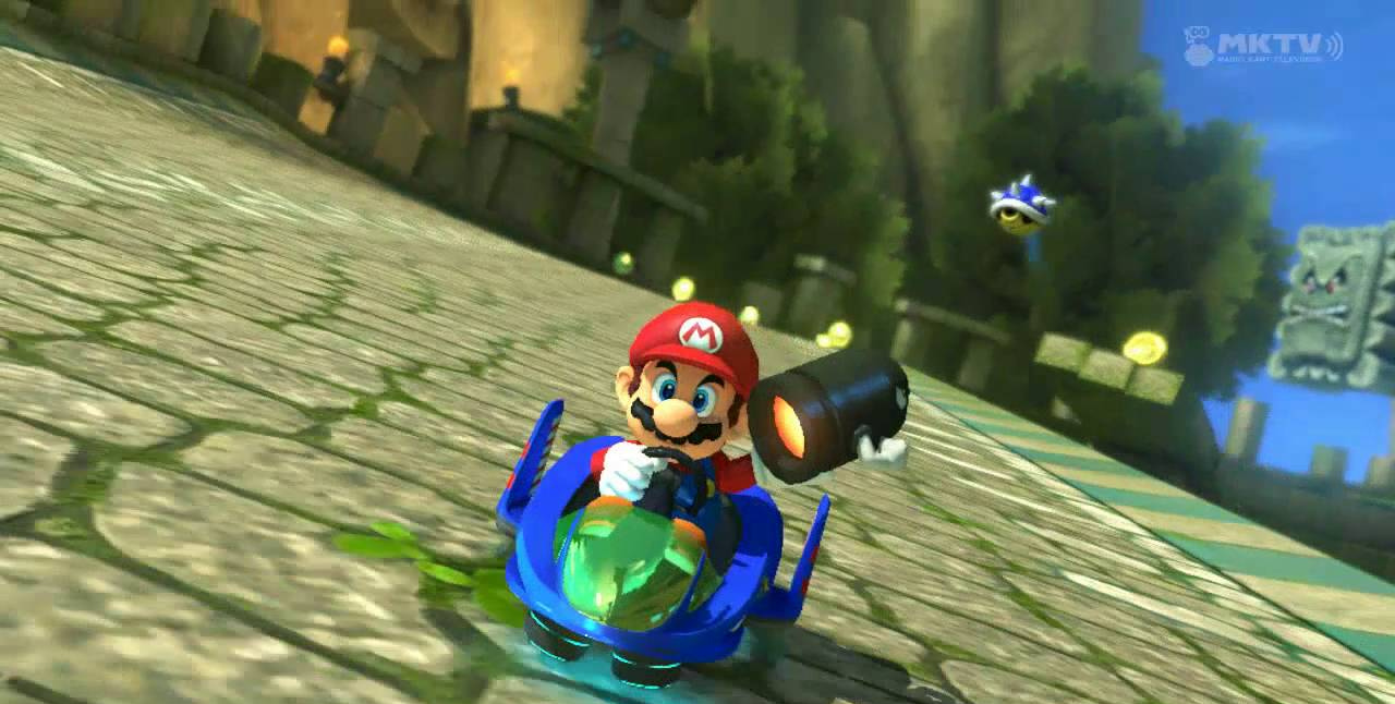 Method #4 - Avoid Blue Shells by using a Bullet Bill or Star