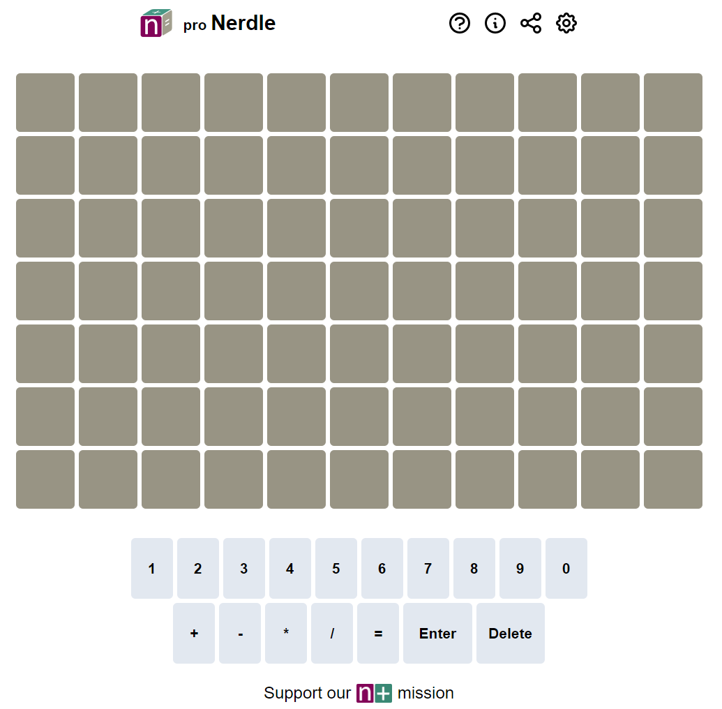 What is pro Nerdle?