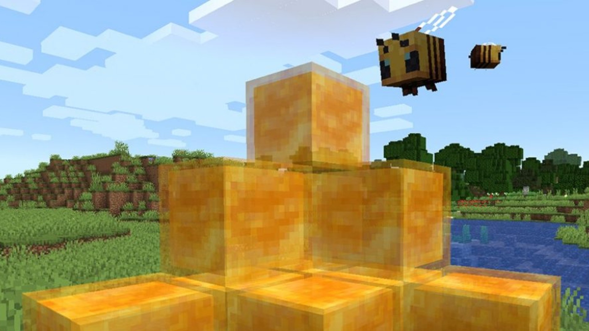 Honey in Minecraft 