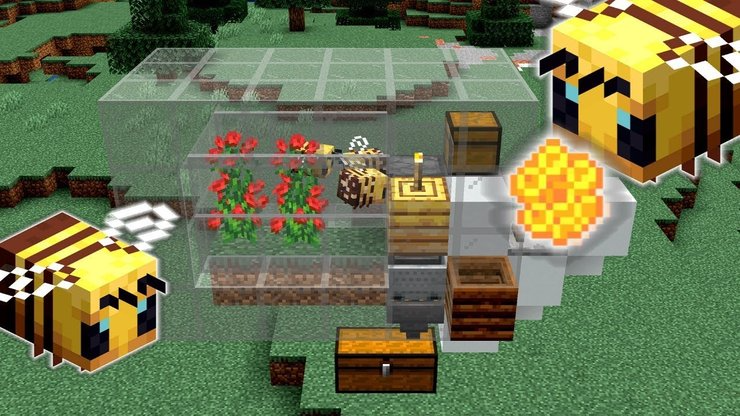 Using HoneyComb in Minecraft