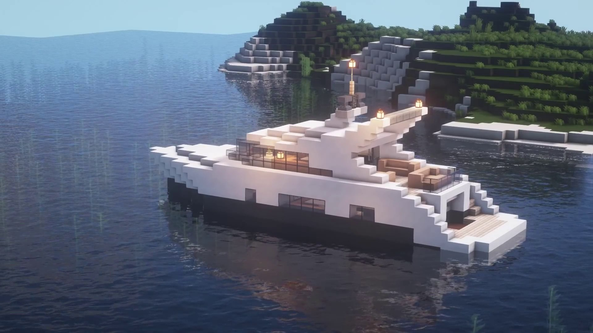 Yachts in Minecraft