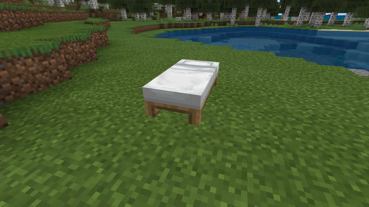 Uses of Bed in Minecraft