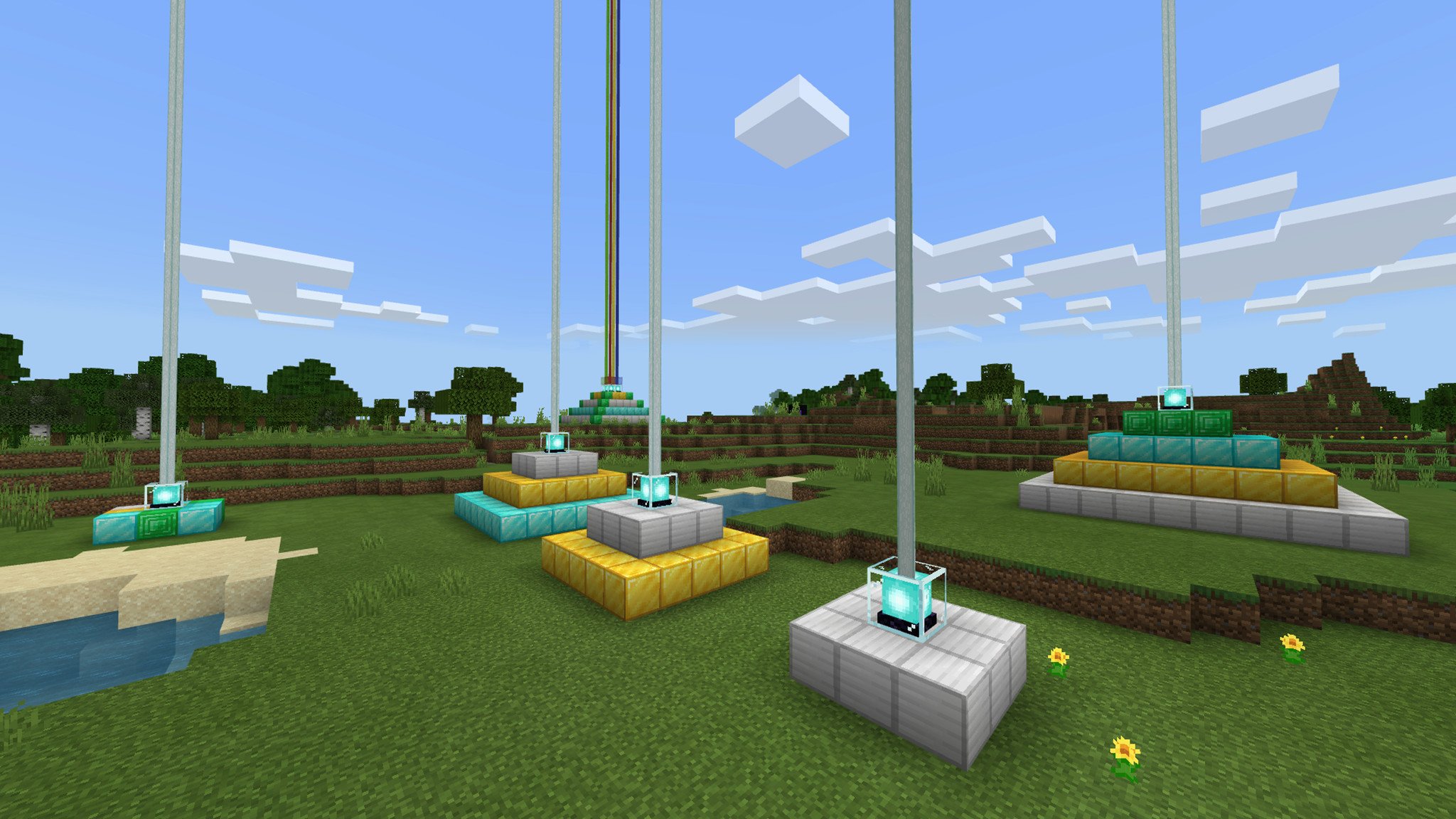 Making a Beacon in Minecraft