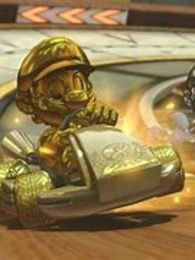 How To Unlock All Gold Kart Parts And Gold Mario in Mario Kart 8 Deluxe